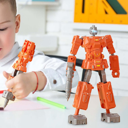 2 Robot De Deformación Robots De Deformación Naranja