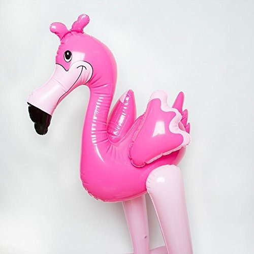 Jumbo Inflatable Pink Flamingo