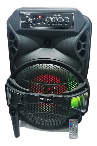 Bafle Bocina Amplificada 12  Bluetooth Portátil Usb Vkk-1204