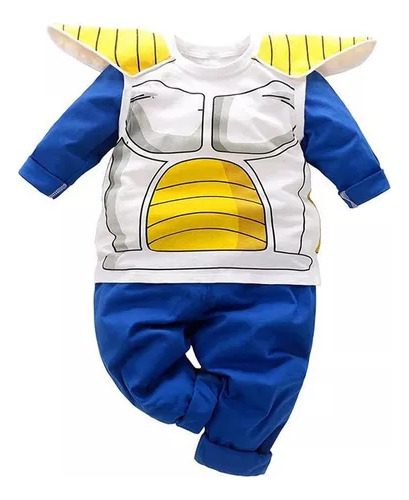 Set De 2 Piezas De Ropa Anime Armor Para Bebés Y Niños