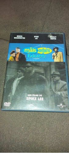 Dvd Mais E Melhores Blues - Spike Lee Denzel Washington 