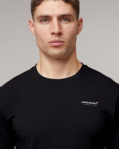 Playera Mclaren F1 Lando Norris Castore Negro