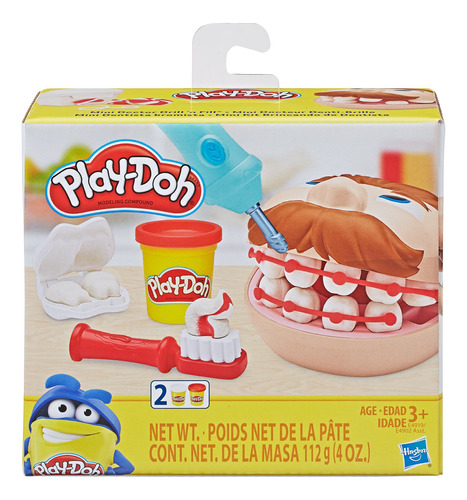Imagen 1 de 3 de Play Doh Mini Classics Dentista O Fabrica Masa Hasbro