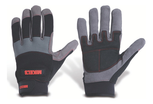 Guantes Profesionales Para Mécanico Acolchonados (m) Mikels