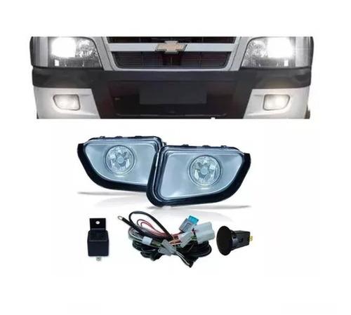 Kit Faro Auxiliar Antiniebla Chevrolet S10 2001 A 2011 (s)