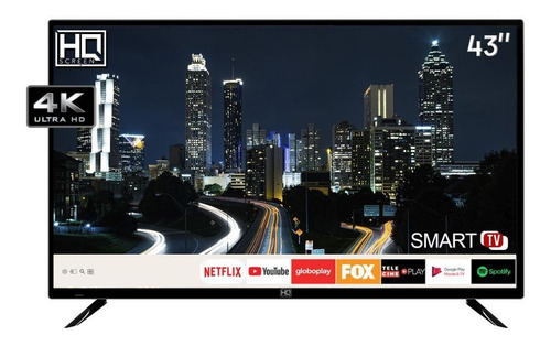 Smart Tv Led 43 Hq Hqstv43ny Ultra Hd 4k