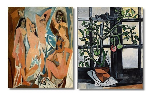 Pablo Picasso Quadros Famosos Salas Tela Canas 50x40