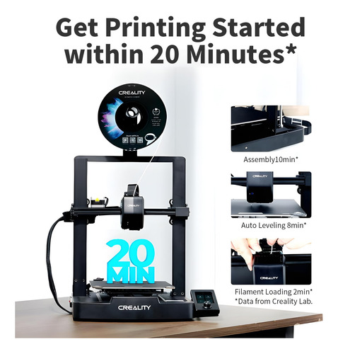 Impresora 3d Creality Ender 3 V3 Se Nivelación Automática Mm