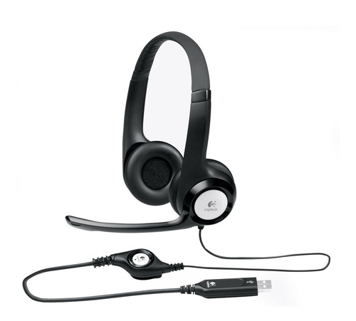 Audífonos Logitech H390 negro