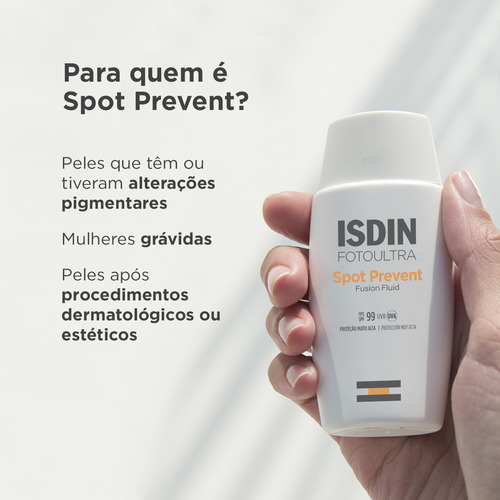 Protetor Solar Facial Isdin Spot Prevent Fps 99 50ml
