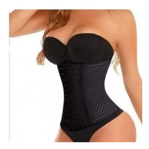 Imagen 2 de 6 de Faja Modeladora De Cintura Con Varilla Elastica Tipo Corset