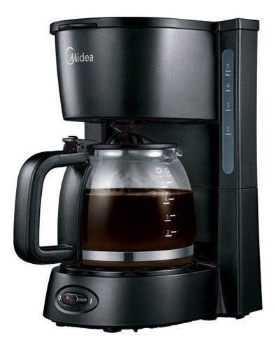 Imagen 1 de 1 de Cafetera Midea CM-M110BAR1 semi automática negra de filtro 220V