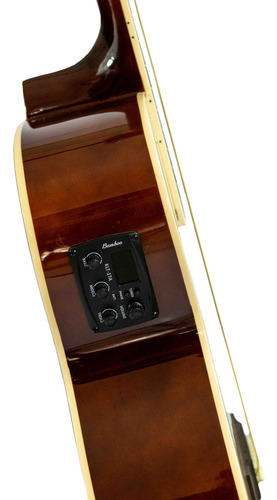 Guitarra Electroacustica Bamboo Ga-40-nat-q-ar 40 Pulgadas