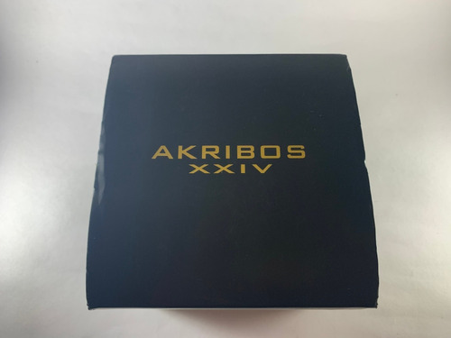 Reloj Akribos Xxiv Ak813 Yellow Gold Exclusivo Swiss Made