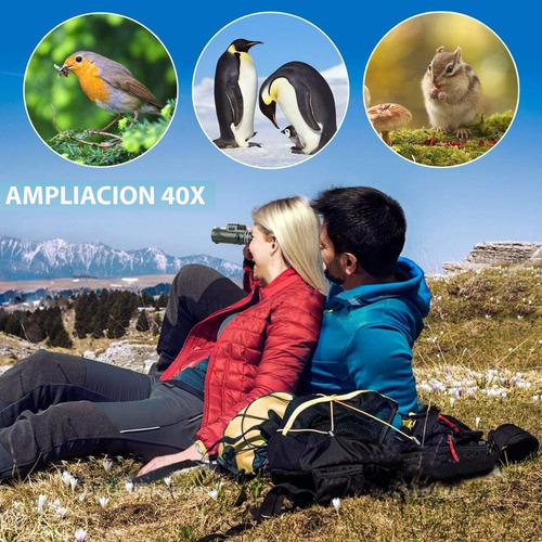 Telescopio Monocular Portatil Visor Potente Largo Alcance