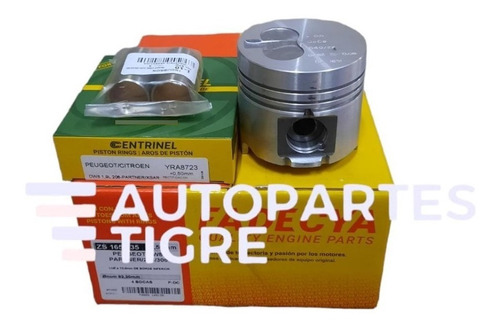 Subconjunto-piston P/ Peugeot 206-partner-306 1.9d Dw8(fad)