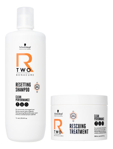 Schwarzkopf Bonacure Kit R-two Shampoo + Mascara Grande 3c