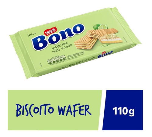 Biscoito Wafer Bono Torta De Limão Nestle 110g