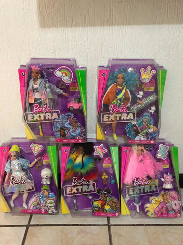 Barbie Top Model Basics Pivotal Colección Completa Extra (Usado)