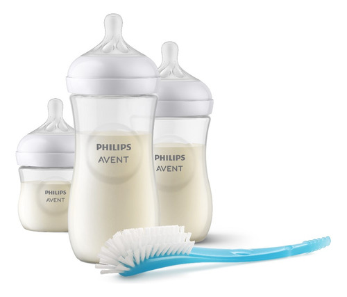 Set Biberones Philips Avent Natural Basico Inicial 3.0 4pz