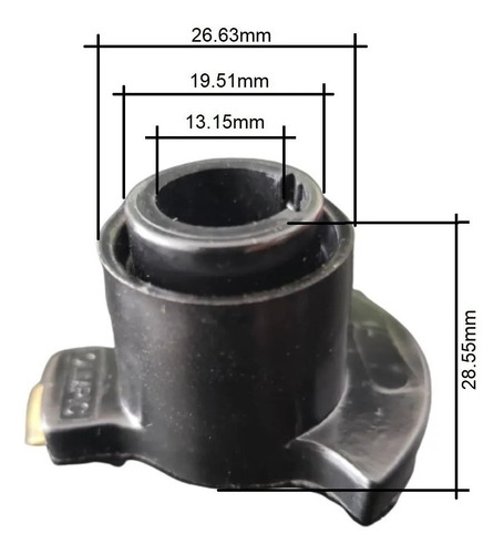 Rotor Distribuidor Vw Escarabajo Fusca Beetle 1300 1500 1600