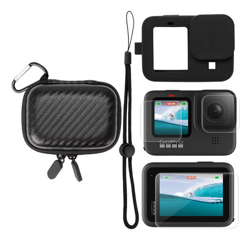 Estuche Protectora Portatil Para Gopro Hero 9 Silicona