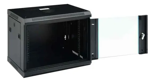 Gabinete Rack Cooler 9u 53x40x30cm Con Llave Ideal Servidor