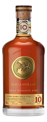 Ron 10 Años Bacardi Gran Rva 750ml