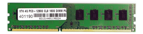 Visiontek Products 4gb Ddrmhz Cl9 Dimm, Memoria Escritorio