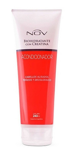 Acondicionador Biohidratante C/creatina Nov X 240 Ml