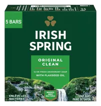 Comprar Irish Spring Original Clean Jabón En Barra (5 Pack) 113gr