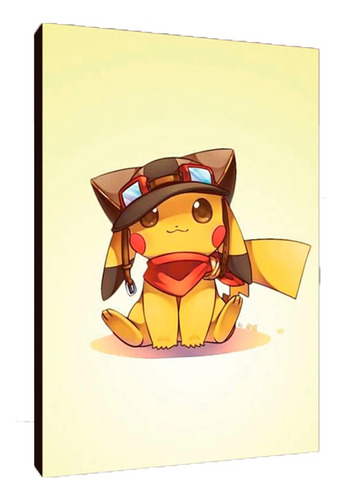 Cuadros Poster Pokemon Pikachu 33x48 (khu 1)