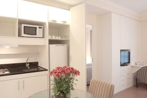 Imagem 6 de 15 de Flat De 02 Dormitórios Para Moradia Ou Investimento - Sf24584