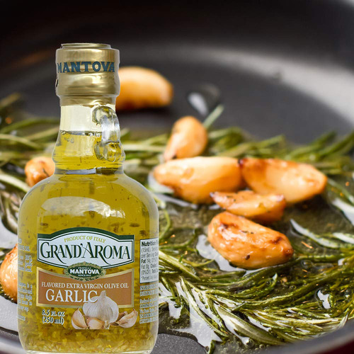 Aceite De Oliva Virgen Extra Sabor A Ajo 250ml 2 Unidades