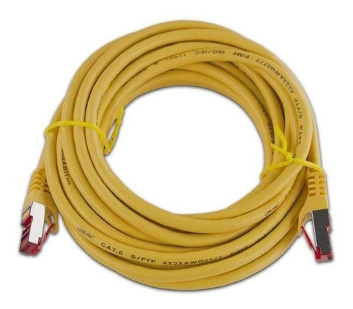 Cable De Red Ethernet  Lan Rj45 Categoria-6 Cate6 20-metros