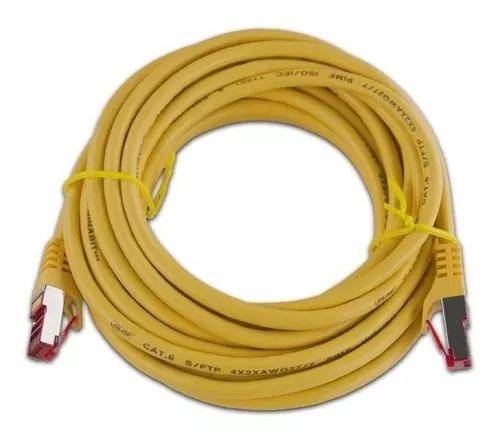 Cable De Red Ethernet Lan Rj45 Categoria-6 Cate6 20-metros