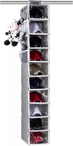Porta Gorras De 10 Organizador Para Colgar De Closet