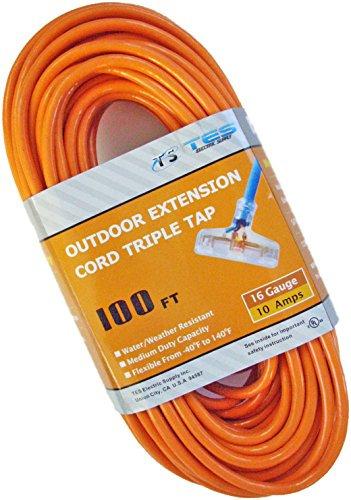 Extensor De Rosca Triple Tes, Calibre 16, 100 Pies, 16/3, Pa