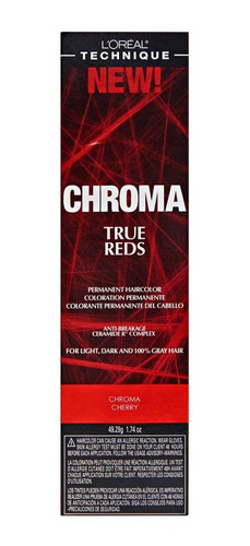 L'oreal. Chroma True Reds - Tinte Para El Cabello, Cereza