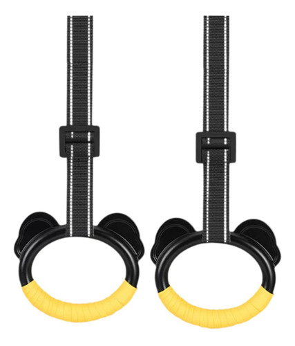 2 Piezas Anillos De Gimnasia Anillos Correa Y Anillas De 1m.