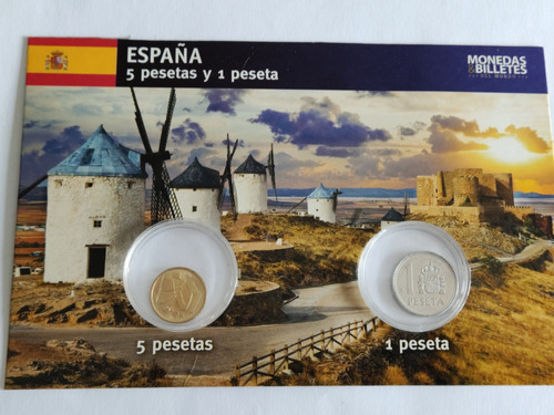Monedas De España En Blíster Y Cápsula.