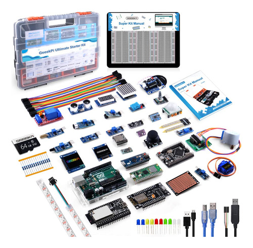 Geeekpi Ultimate Starter Kit Viene Con Raspberry Pi Pico W, 