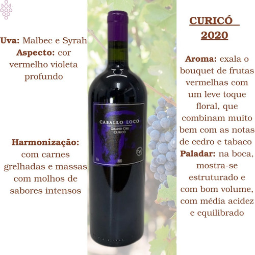 Vinho Pack Caballo Loco Grand Cru - Kit 4 Garrafas - 750ml