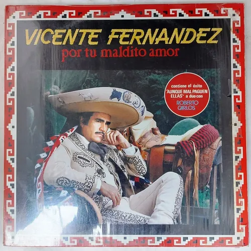 Vicente Fernández Por Tu Maldito Amor Película Vicente Fernandez - Por Tu Maldito Amor Lp | MercadoLibre