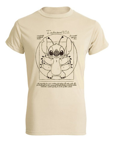Playera Personaje Experimento 626 Stitch Pelicula Nuevo Mode