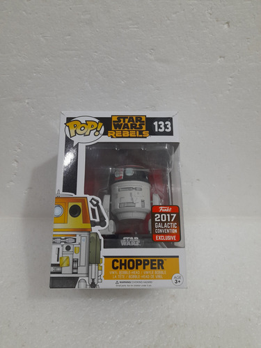 Funko Pop Star Wars Rebels Chopper 2017 Galactic Convention (Usado)