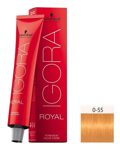 Imagem 1 de 1 de Schwarzkopf Igora Royal 60ml 0/55 Tom Mistura Dourado
