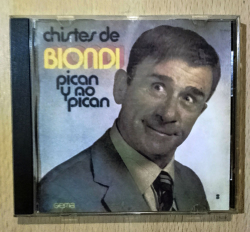 Cd Pepe Biondi Chistes + 3 Canciones Pican Y No Pican Blgrno (Usado)