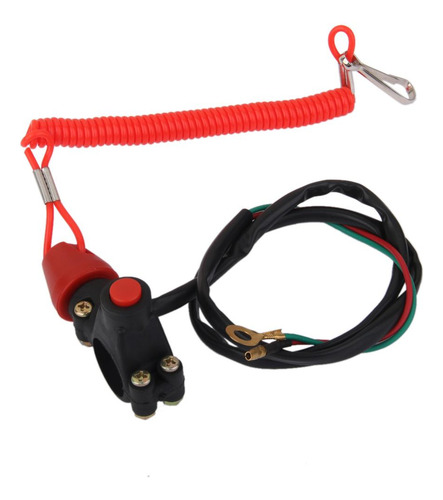 Motor De La Motocicleta Interruptor De Cuerda De Seguridad
