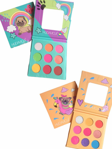 Paleta Maquillaje Colores 9 Colección Petaca Sombras